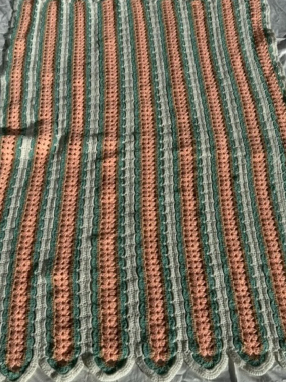 Hand Croched Afghan - 63